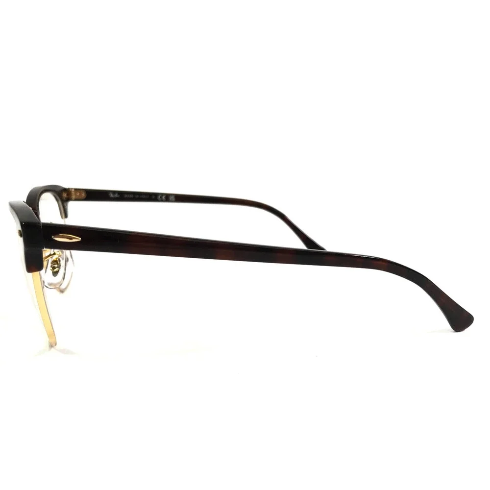 Ray-Ban Eyeglasses Frames RB3016 CLUBMASTER W0366 Tortoise On Gold 49-21-140